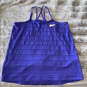 nike tank top with crossed straps